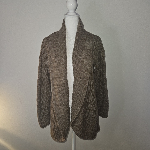Mossimo Supply Company Cardigan Brown Small - Picture 7 of 8